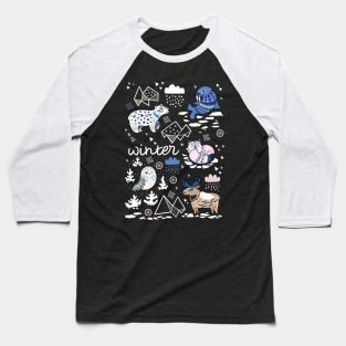 Polar animals Baseball T-Shirt